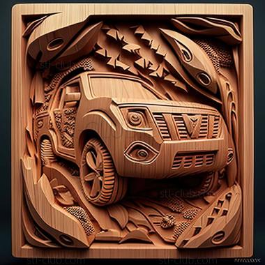 3D модель Nissan Xterra (STL)